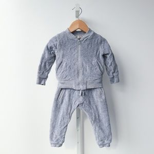 Monica + Andy Luxe Quilted Baby Tracksuit